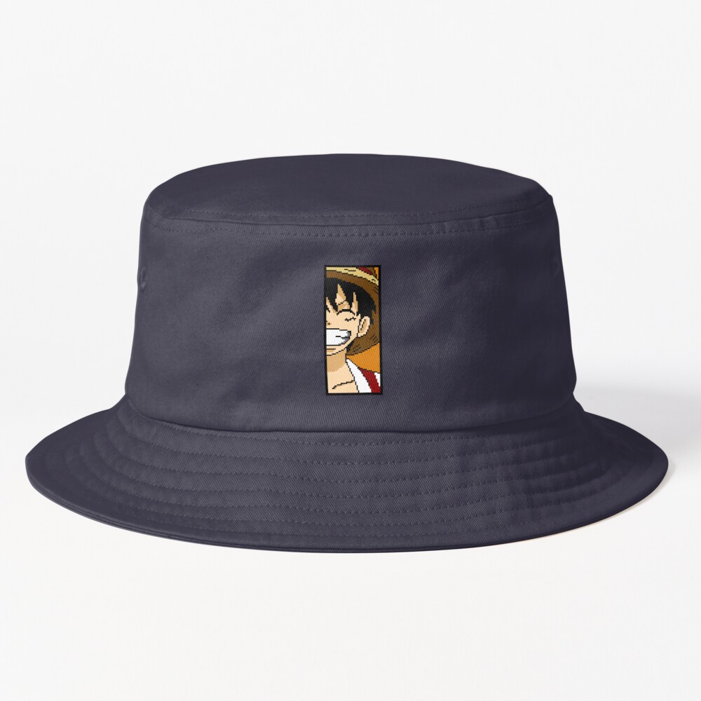 Pixel Monkey D. Luffy Bucket Hat