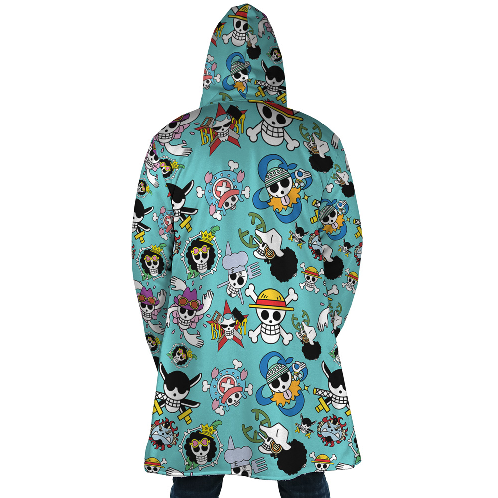 Strawhats Jolly Roger One Piece Dream Cloak Coat - Image 6