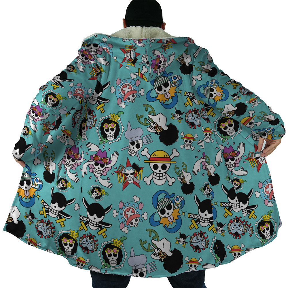 Strawhats Jolly Roger One Piece Dream Cloak Coat - Image 2