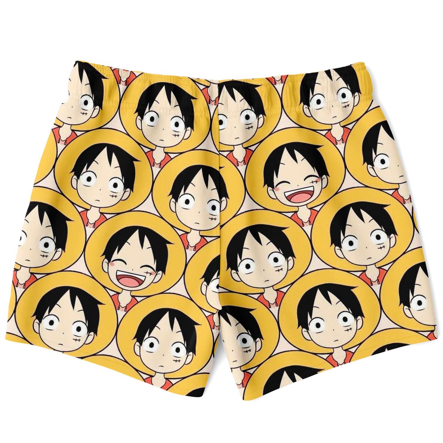 Cute Luffy One Piece Swim Trunks - Image 2