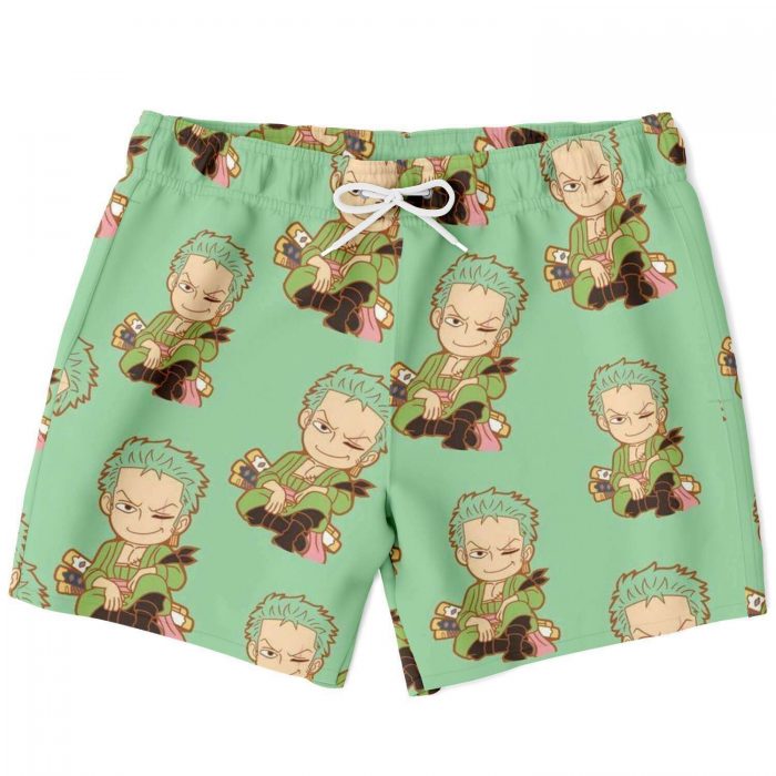 Roronoa Zoro One Piece Swim Trunks - Image 3