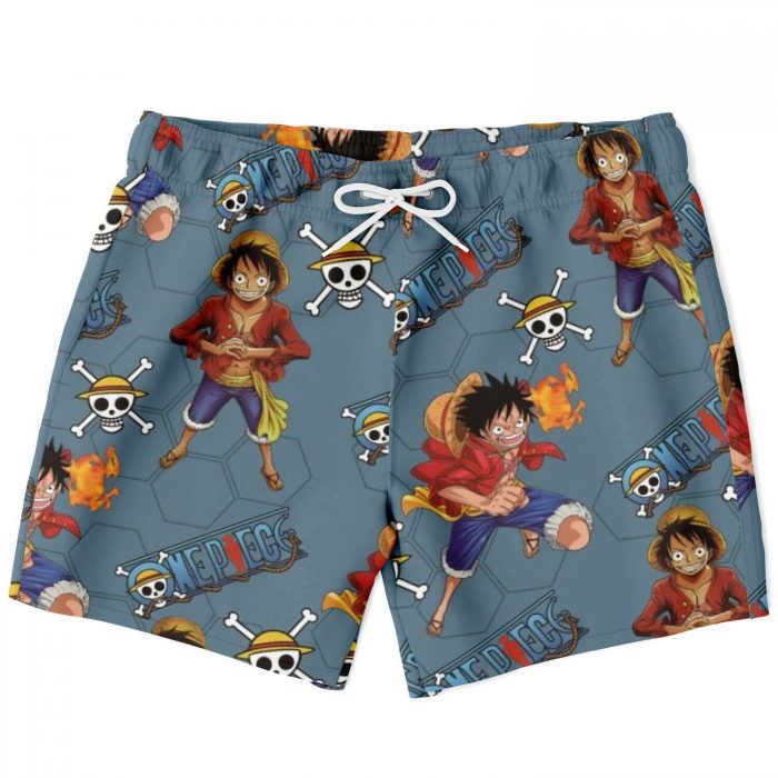 One Piece Luffy Cool Swim Trunks - Image 3