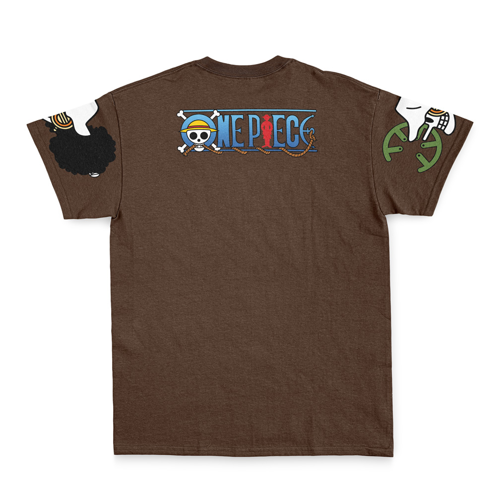 Usopp One Piece Streetwear T-Shirt - Image 3