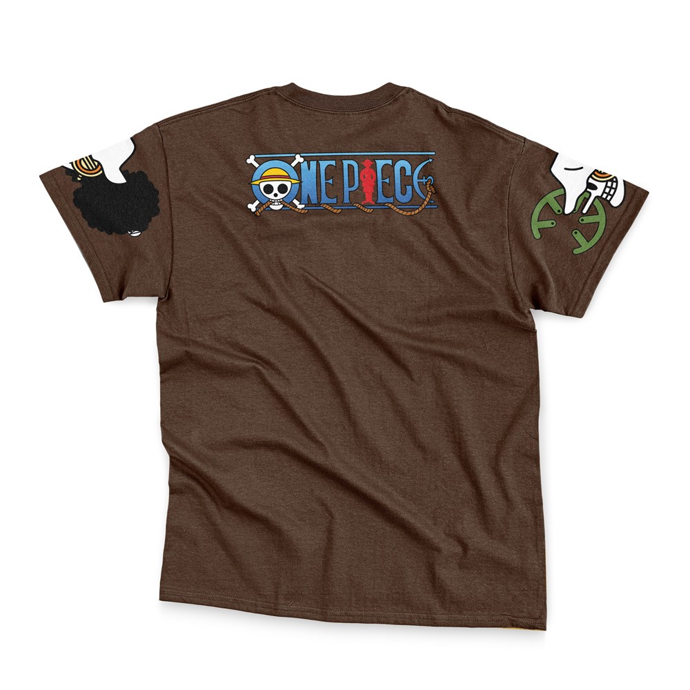 Usopp One Piece Streetwear T-Shirt - Image 4