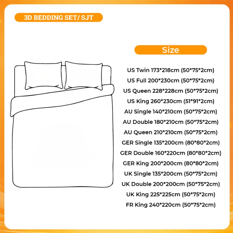 3D BEDDING SET - One Piece EU Store