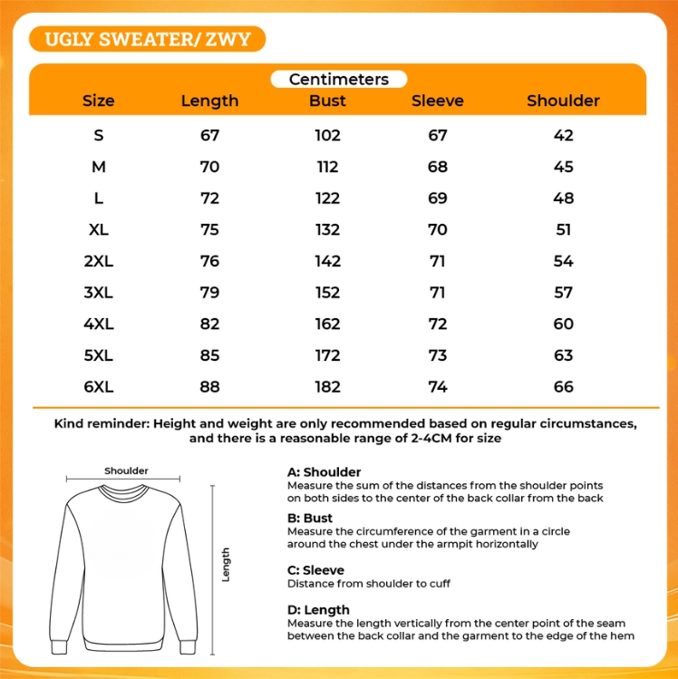 3D UGLY SWEATER - One Piece EU Store